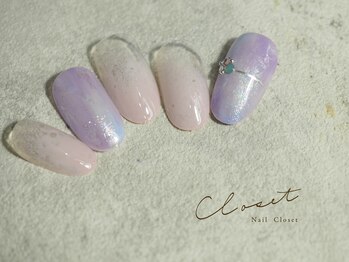 ネイルクローゼット(Nail Closet)/８月　Monthly Design