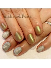 マハロ アンド フェスタ 長野店(mahalo&Festa)/オーロラネイル