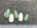 natural くすみグリーン