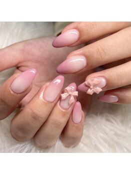 リーナネイル(RE:N.NAIL)/ピンクグラデ