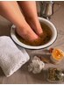 30分のお気軽フットケア（足湯付き）