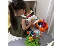 お子様連れ○絵本等あります♪周りの目を気にせずお寛ぎください