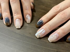 定額ネイル　¥7450