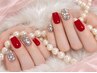 【HAND】ワンカラー+埋め尽くし4本コース　￥5800