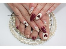 ネイルサロン スクール ビュートバタフライ 相模大野店(BEAUT BUTTERFLY)/Winterコレクション ハート