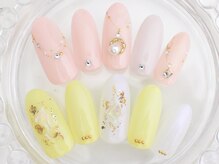 ネイルサロン あかねいろ/春夏シェルネイル　卒業入学式