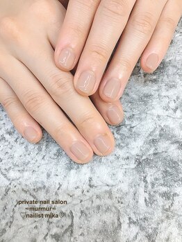 プライベート ネイルサロン マーマ(murmur)/ワンカラーネイル