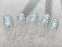 ロンズネイル(Ron's nail)/ラメデザイン☆