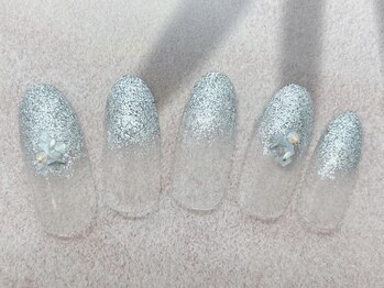 ロンズネイル(Ron's nail)/ラメデザイン☆