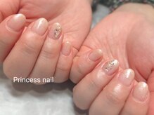 プリンセスネイル(Princess nail)/シェル&ホロ　7,800