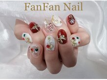 ファンファン 横浜(FanFan)/クリスマスネイル