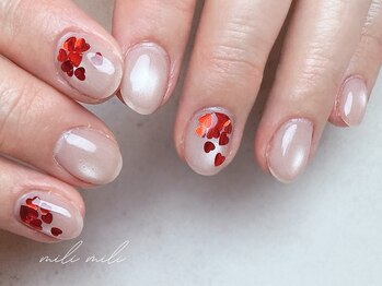 ミリ ミリ(mili mili)/ハートネイル