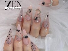 ゼン ネイル デザイン 池袋(ZEN NAIL DESIGN)/* 長 さだしやり放題×つけ放題