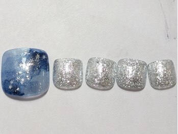 ネイルブレイク リリア(Nail Break lilia)/【初回オフ無料】星空ネイル