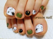 コラソンネイル(corazon nail)/FOOT★90分やり放題モノクロ