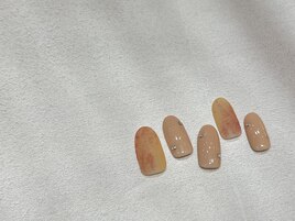 7300円　桃ネイル♪（暮石）
