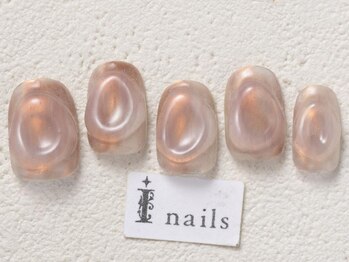 アイネイルズ 渋谷店(I nails)/うるうるぷっくりニュアンス