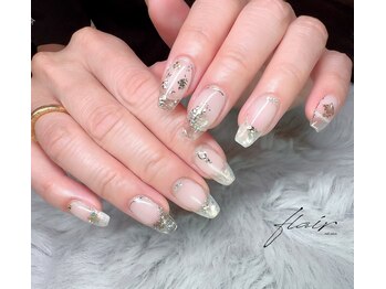 フレア(flair)/クリア×ラメデザイン