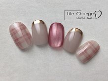ライフチャージ(LifeCharge)/チェックネイル