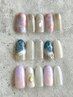 Hand【旬のトレンドネイル】デザインコース（4週以内オフ無料）￥13,200