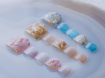 マイクコ プライベートネイルサロン(My Kuko Private Nail Salon)/【FOOT】定額Cコース/シエル