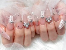 ロワ バイ ジョアアンジェ(Roi by joieange)/千鳥格子/ワンホン/韓国/ピンク