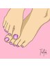 【FOOT】ミラー、オーロラ、ユニコーンネイル