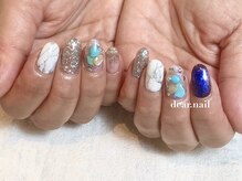 ディアネイル(dear.nail)/ターコイズ×シルバー☆