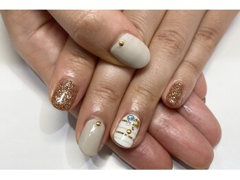 クォーターリゾートネイル(QUARTER RESORT nail)/マリンネイル☆