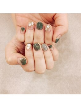 プライズアイリス アイラッシュ 池袋東口店(prize Iris eyelash)/ニュアンスフレンチデザイン