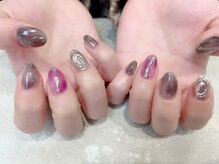 ヴィーナ 山口店(Vina)/大人かわいいミラーネイル