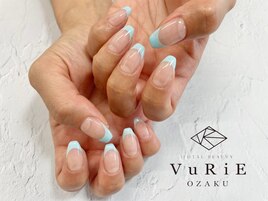 シンプルフレンチネイル