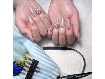 Mネイル/長さ出しデザイン持ち込み150分