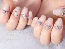 モアニ ヒロオ 渋谷店(MOANI Hiroo)/キラキラビジューネイル☆