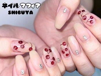 ネイルマフィア 渋谷(NAIL MAFIA)/ぷっくり/フルーツ/シンプル