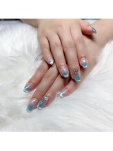 美ら海ネイル(美ら海nail)/マグネットフレンチ