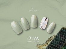 ネイルサロンディーバ 塚口店(Diva)/One color plus(ストーン)