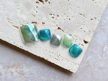 ラフバイディアブルー(Laugh by diarblue)/夏 フットニュアンスデザイン