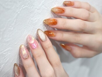 ネイル ビジュー(NAIL BIJOU)の写真/ニュアンスネイルやSNSの人気デザイン・こだわりデザインも!持ち込みOKで満足度◎【10本フルアート¥7700】