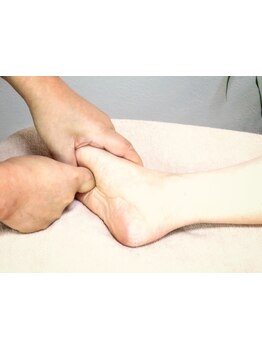 足つぼを刺激したい