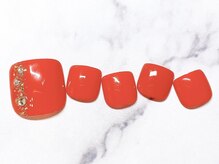 WRネイルズ(WR Nails)/【FOOT】シンプル定額