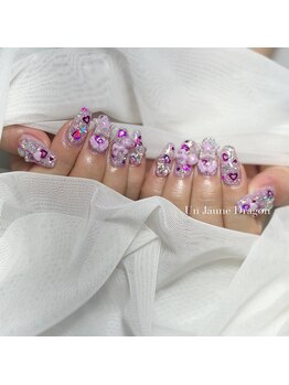 アン ジョーヌドラゴ/【自爪ネイル】キラキラホロ