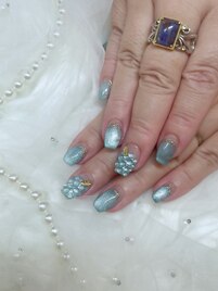 定額ネイル+持ち込みアート♪