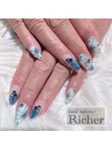 エスフィーネイルサロン リシェル(Esfy nailsalon Richer)/花ネイル