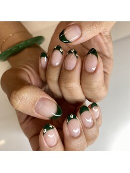 サラサネイルズ 代官山 恵比寿(sarasanails)/フラワー/フレンチ