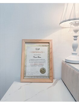 カオチャーム(Kao Charm)/ディプロマ(資格)