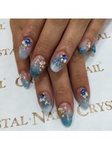 クリスタルネイル ボンベルタ橘店(CRYSTAL NAIL)/夏ネイル