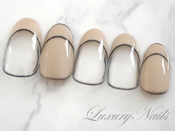 ラグジュアリーネイルズ カワグチ(Luxury Nails Kawaguchi)/ニュアンスフレンチ*