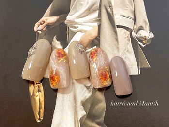 マニッシュ(Manish)/もやもやネイル