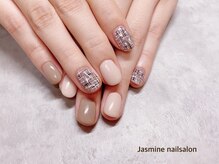 ジャスミンネイルサロン(Jasmine)/ツイードネイル
